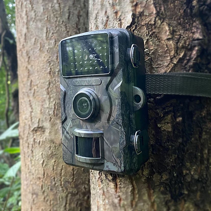 Draadloze Wildcamera met Nachtzicht & Bewegingsdetectie