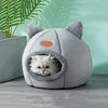 Deep Sleeping Comfort In Winter Cat Bed