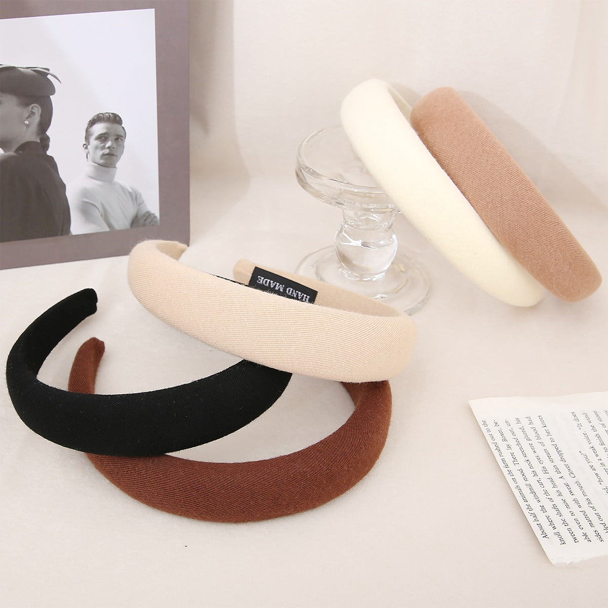 Chic Comfort Haarbanden – Zacht, Stijlvol & Handgemaakt