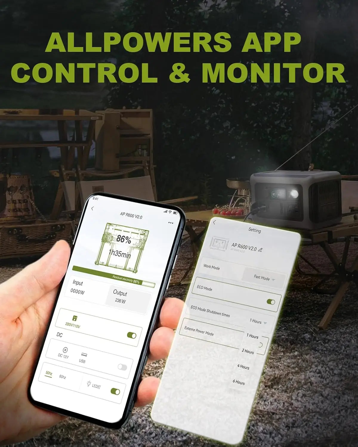 ALLPOWERS R600 HomeBackUp – Draagbaar Noodstroomstation