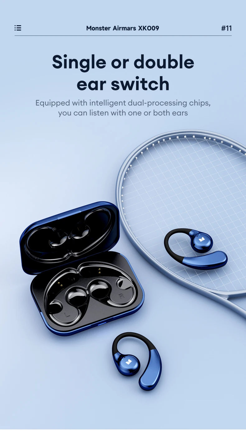 Monster AirHook XKO09 – BONE CONDUCTION OORDOPJES