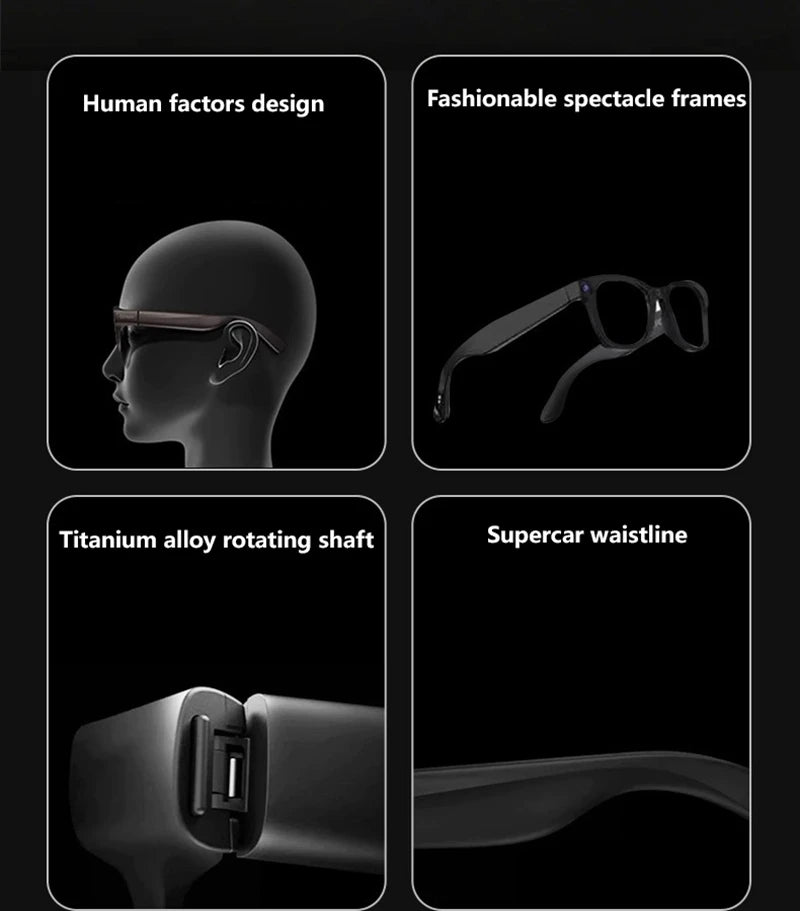 Slimme AI-Bril met 8K Camera en Vertaalfunctie – Xiaomi G300
