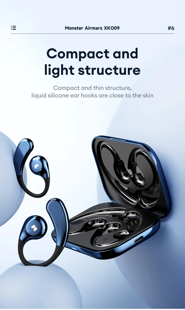 Monster AirHook XKO09 – BONE CONDUCTION OORDOPJES