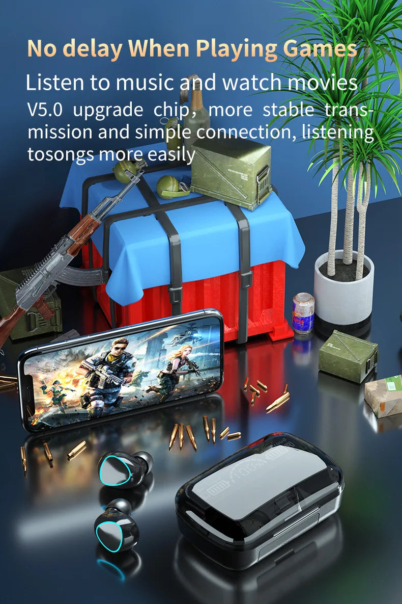 AirBeat M10™ – Muziek, Gaming & Opladen in één