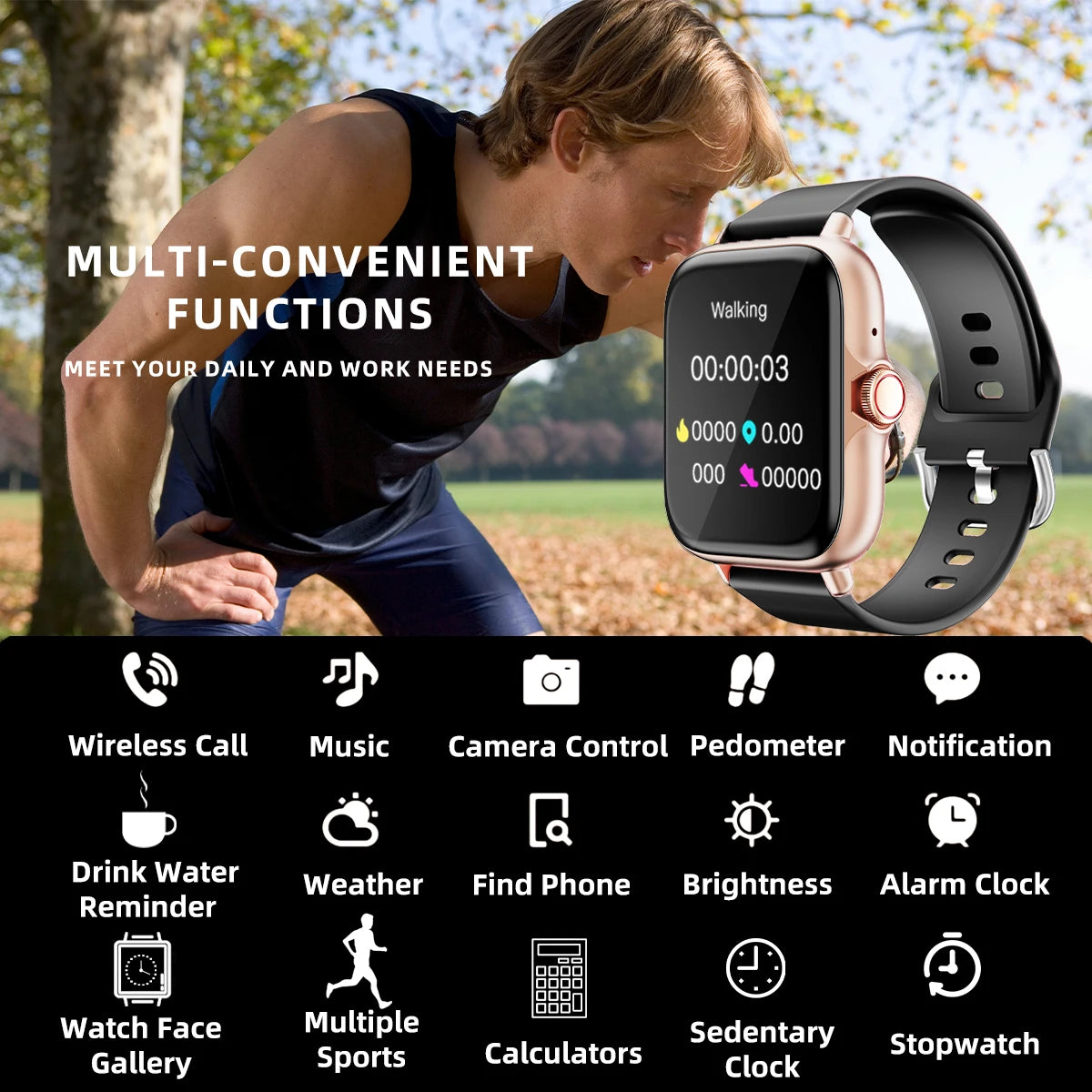 WATERDICHT SMART WATCH