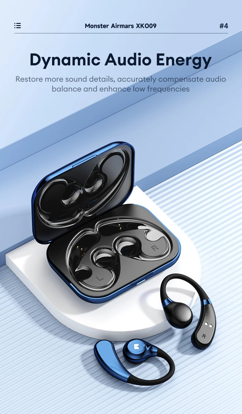 Monster AirHook XKO09 – BONE CONDUCTION OORDOPJES