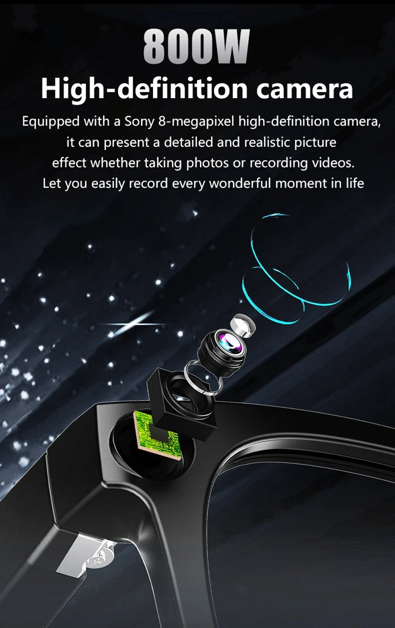 Slimme AI-Bril met 8K Camera en Vertaalfunctie – Xiaomi G300