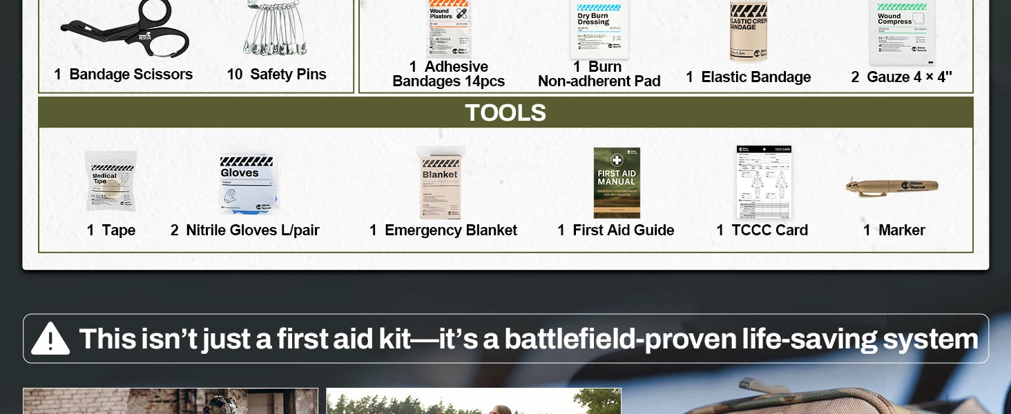 RHINO RESCUE-FIRST AID BASISPAKKET