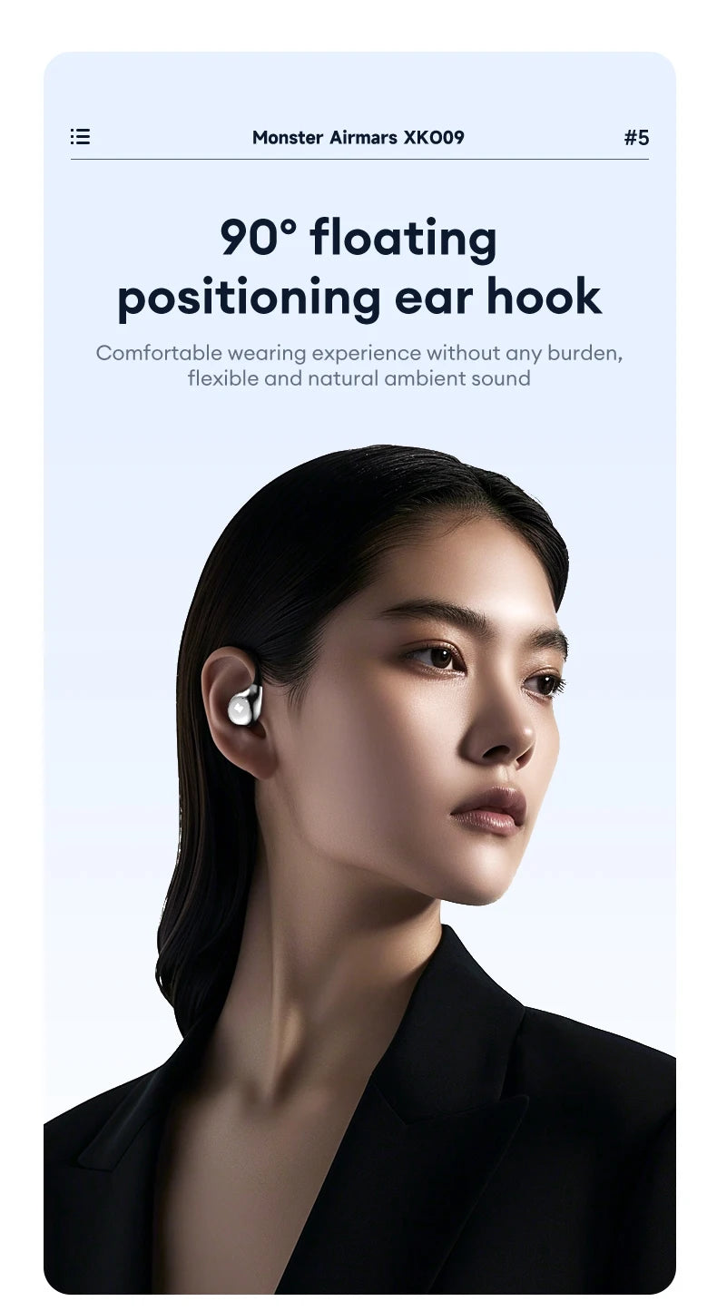 Monster AirHook XKO09 – BONE CONDUCTION OORDOPJES