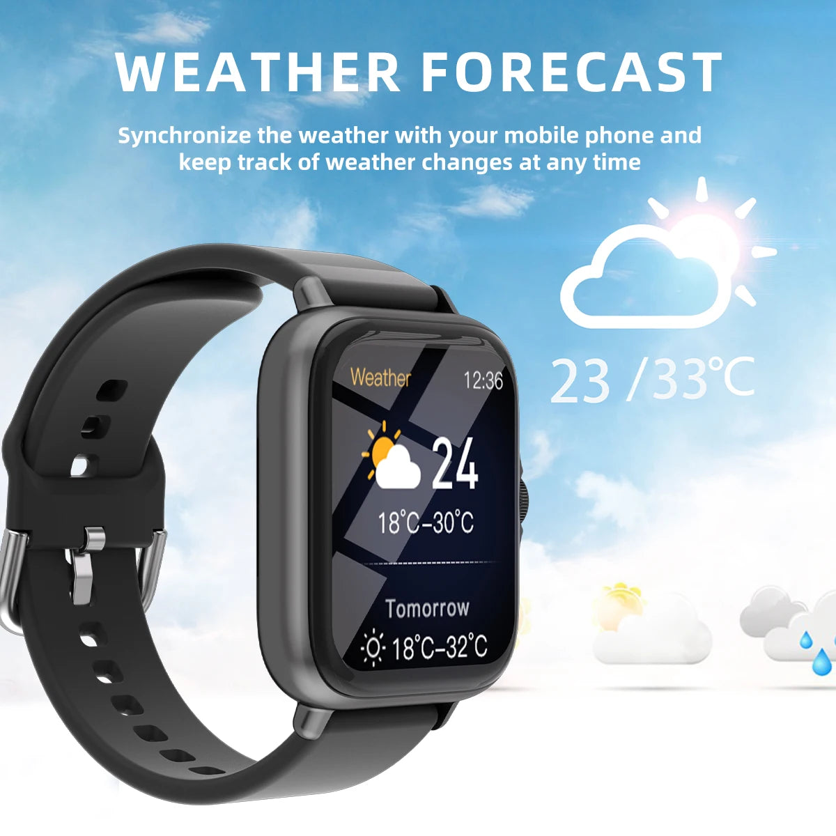 WATERDICHT SMART WATCH